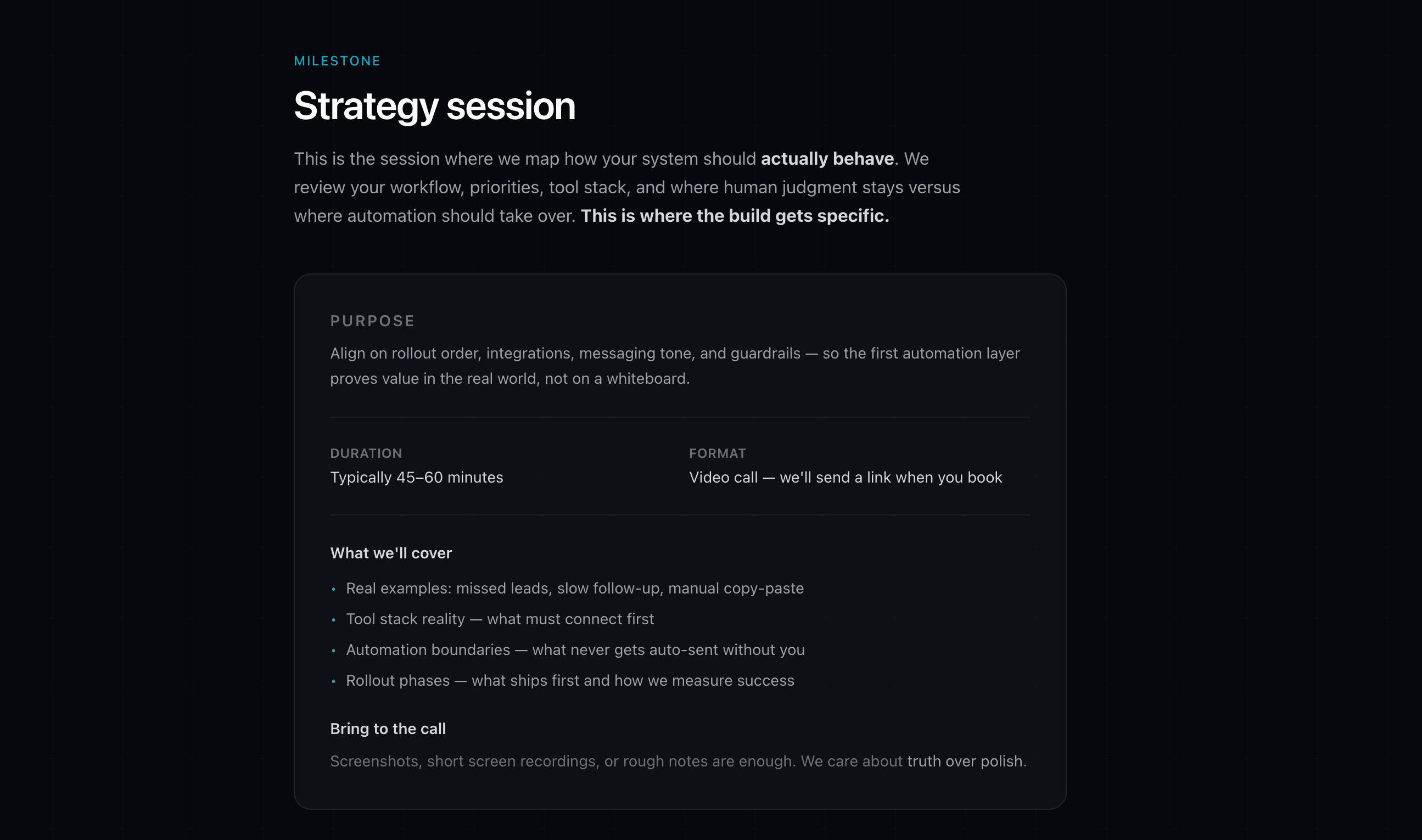Activation live meeting preview